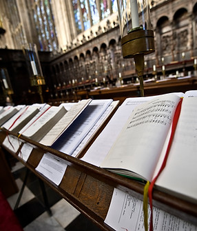 Libros para coros de iglesia