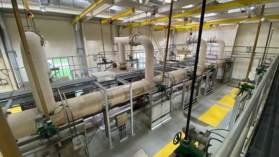 Wastewater treatment facility in Raleigh