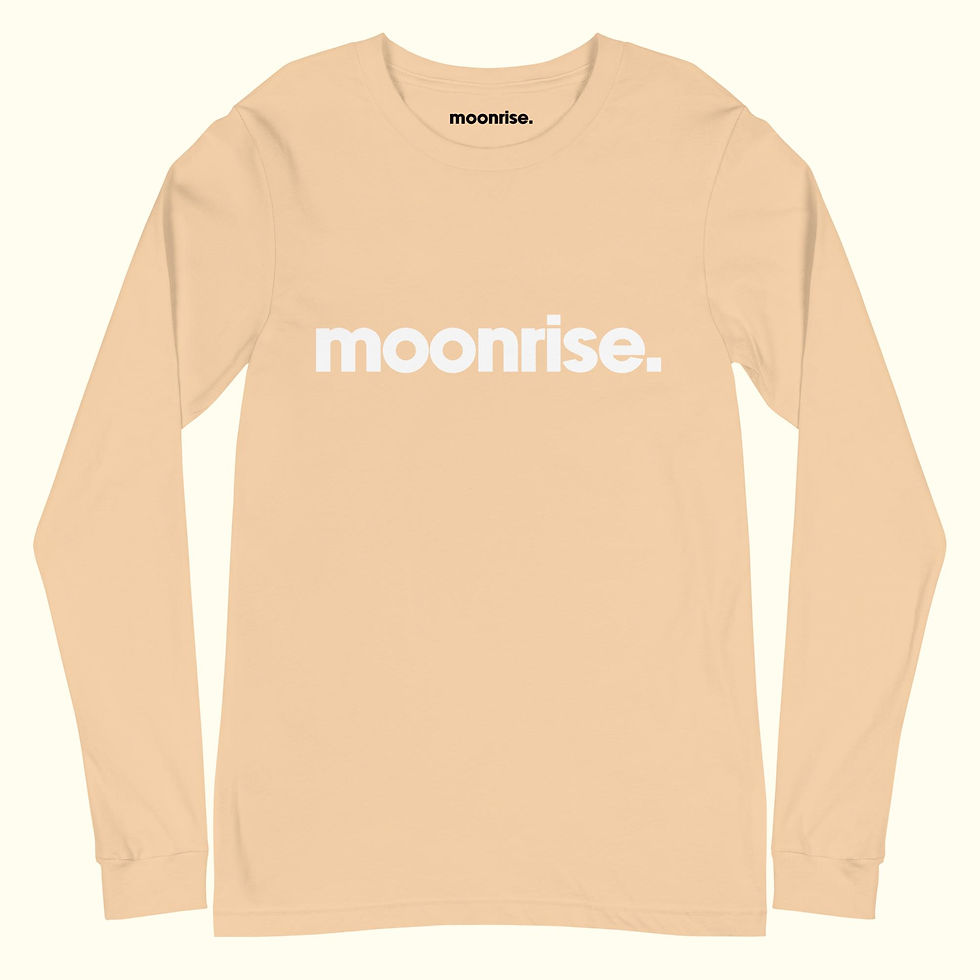 Thumbnail: Unisex Long Sleeve Tee (White Logo)