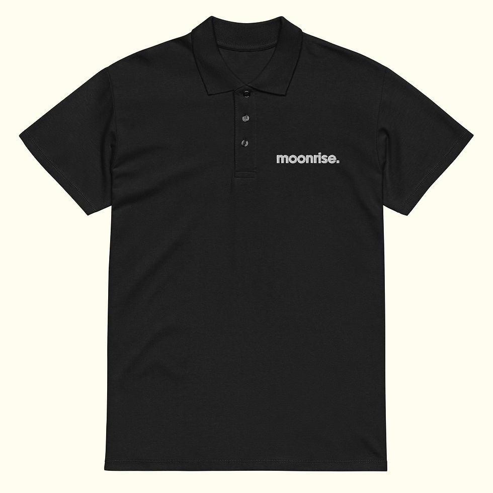Thumbnail: Premium Pique Polo Shirt (White Logo)