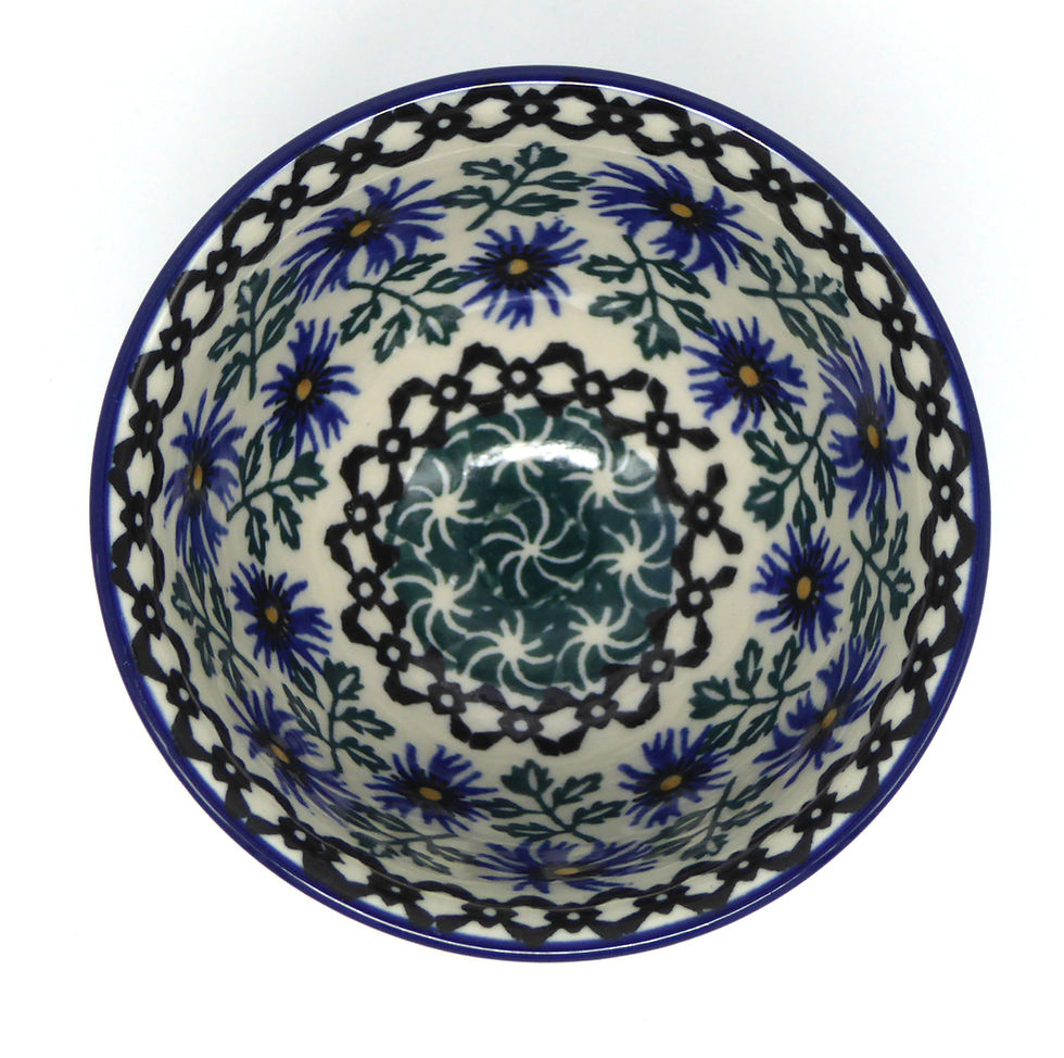 Miniature : Bol à riz, Bleuets en fête