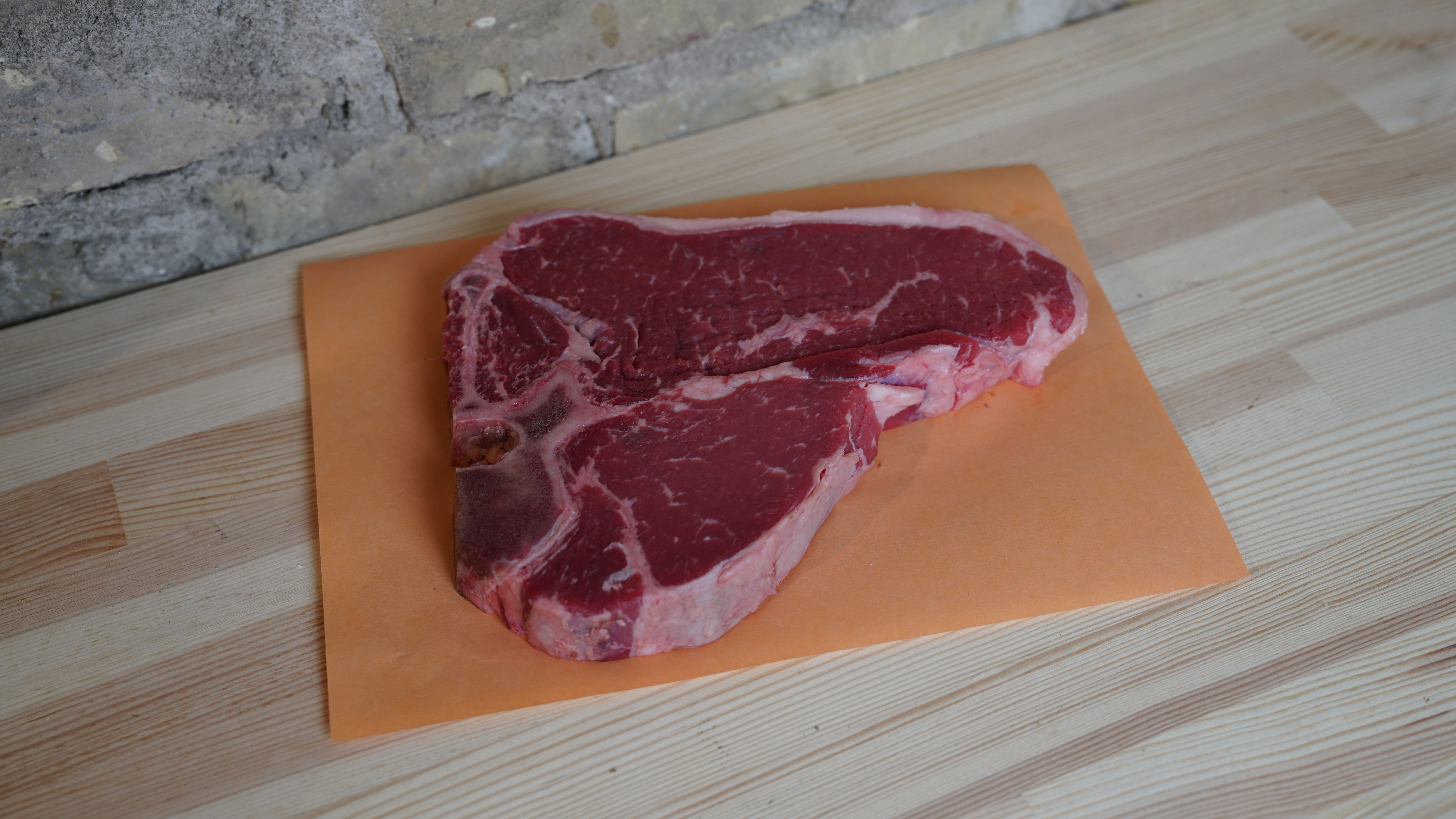 T-bone Steak - ON SALE $17.99/LB $39.66/KG