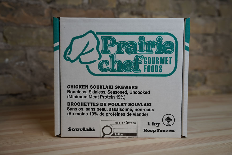 Thumbnail: Prairie Chef Gourmet Foods - Cutlets & Skewers