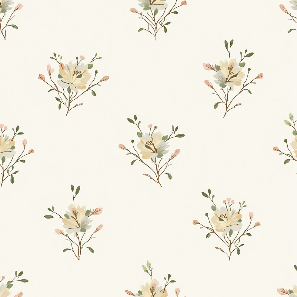 Delicate Floral Seamless Pattern