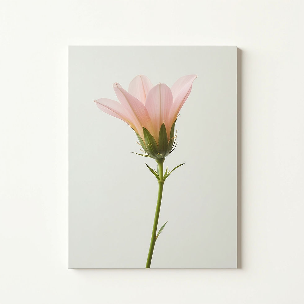 Ethereal Bloom Canvas