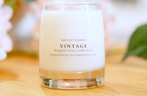 Vintage (bergamot, honey, tonka bean) | Surcee Scents
