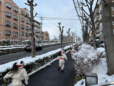 特別稽古、最後はダッシュ！