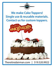 Mothers Day cake topper