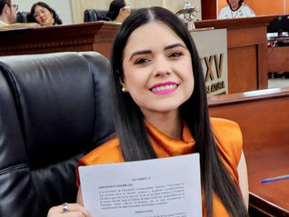 Daylin García en el Congreso del Estado de Baja California