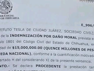 Condenan a escuela de Juárez por expulsión de alumno