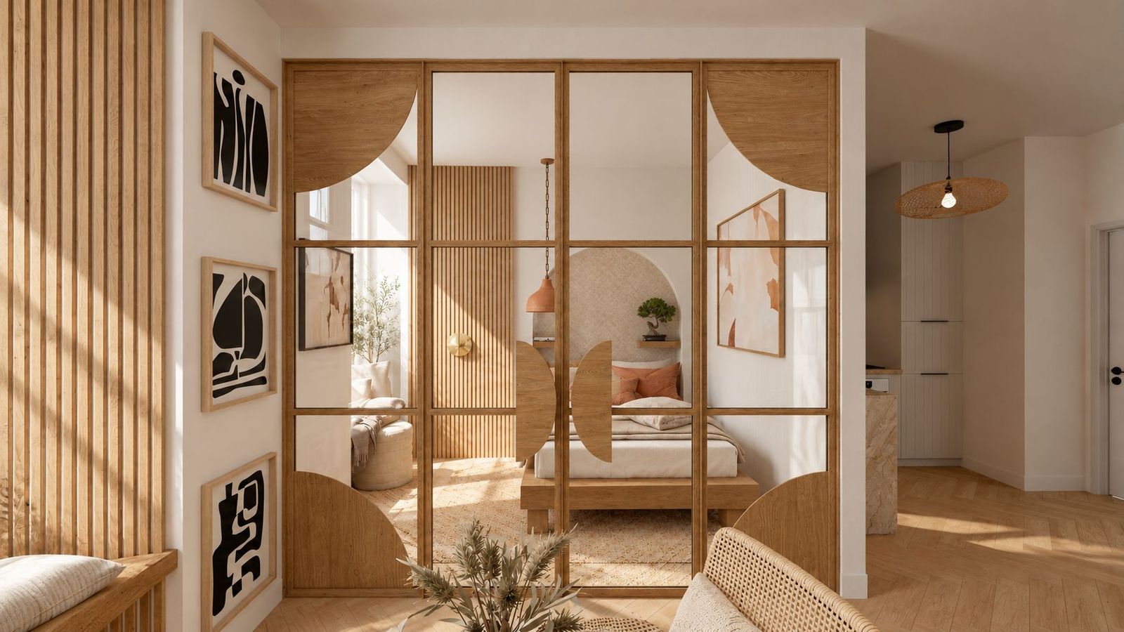 Chambre sous verrière — Ferdinand · Appartement