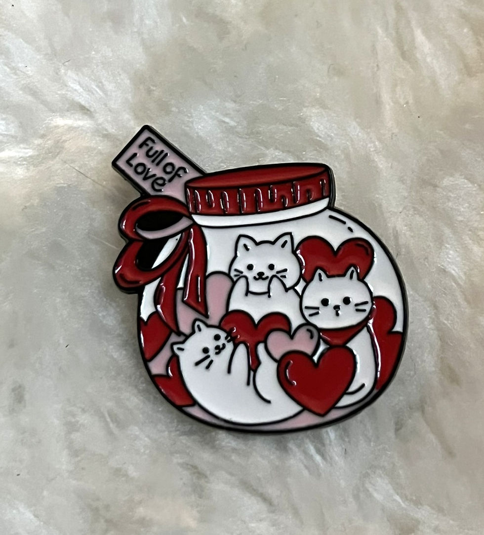 Thumbnail: More Cat pin badges