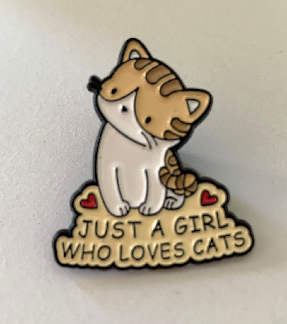 Thumbnail: Cat pin badges- variety of designs
