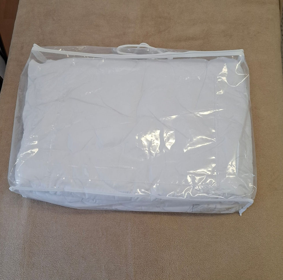 Kompakt gefaltete Sommerdecke BOTANICA 25 – leicht transportierbar mit nur 1,3 kg Gewicht