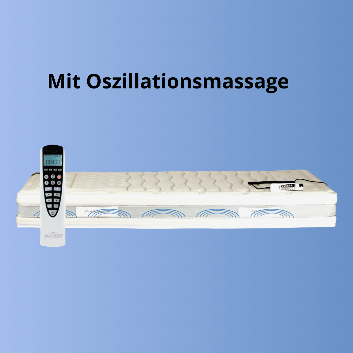 Orthopädische Matratze Ergoflex KOMFORT mit Oszillationsmassage