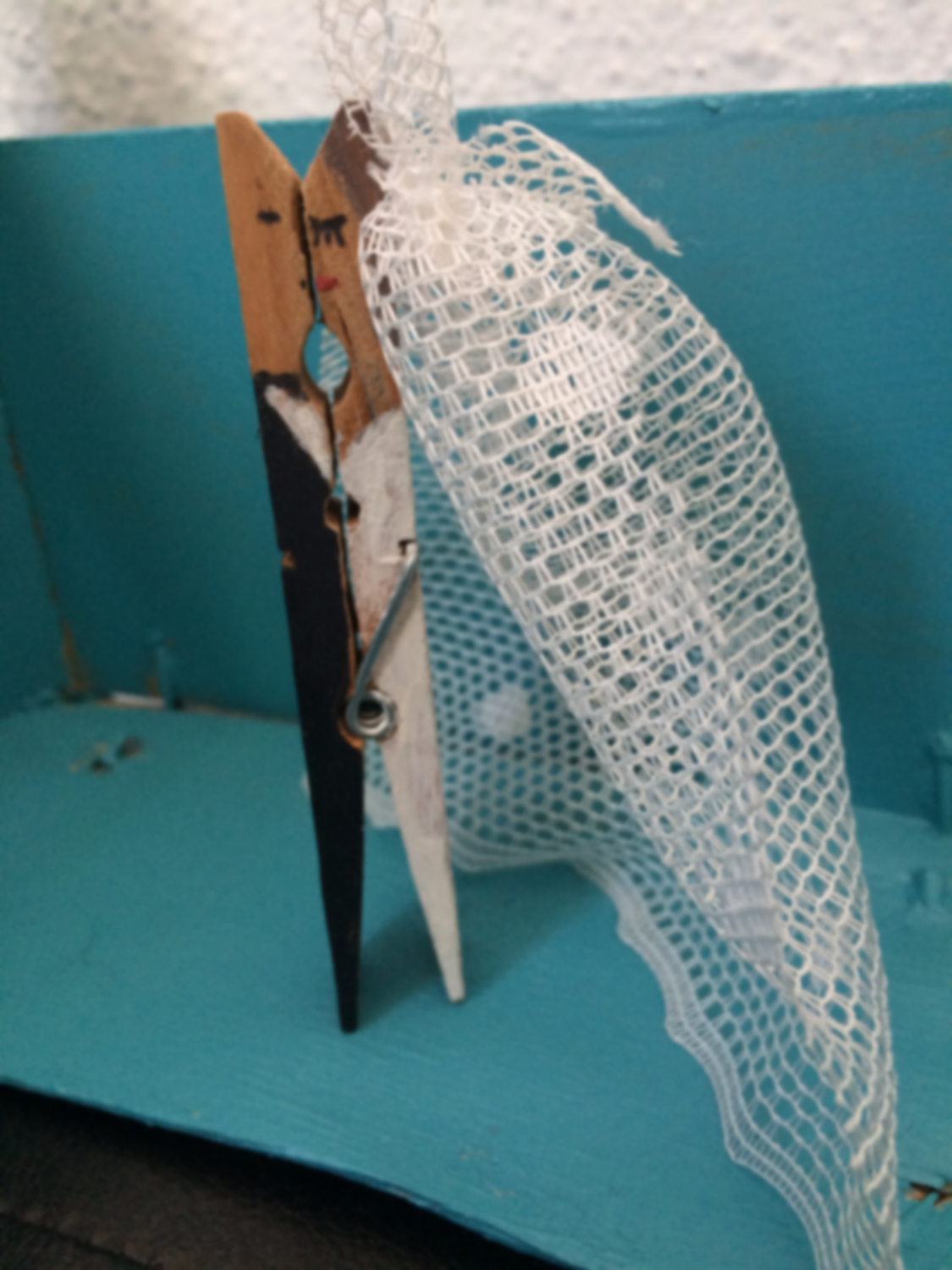 Pinza Novios Personalizada Grande