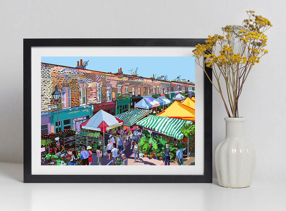 Thumbnail: Columbia Road Flower Market