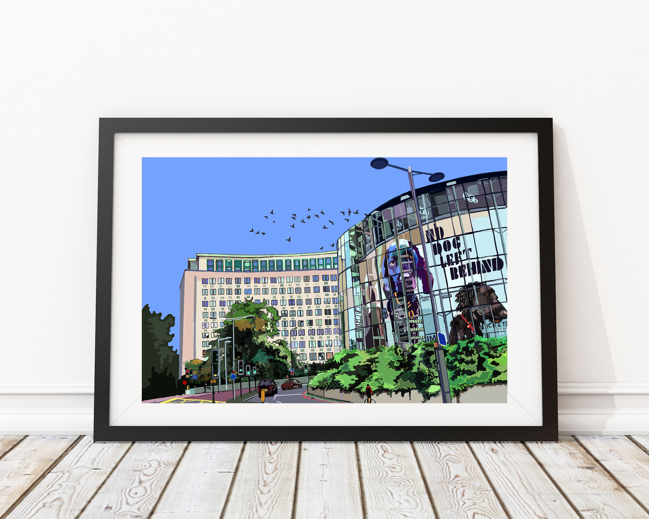 Whitehouse Apartments and BFI Imax