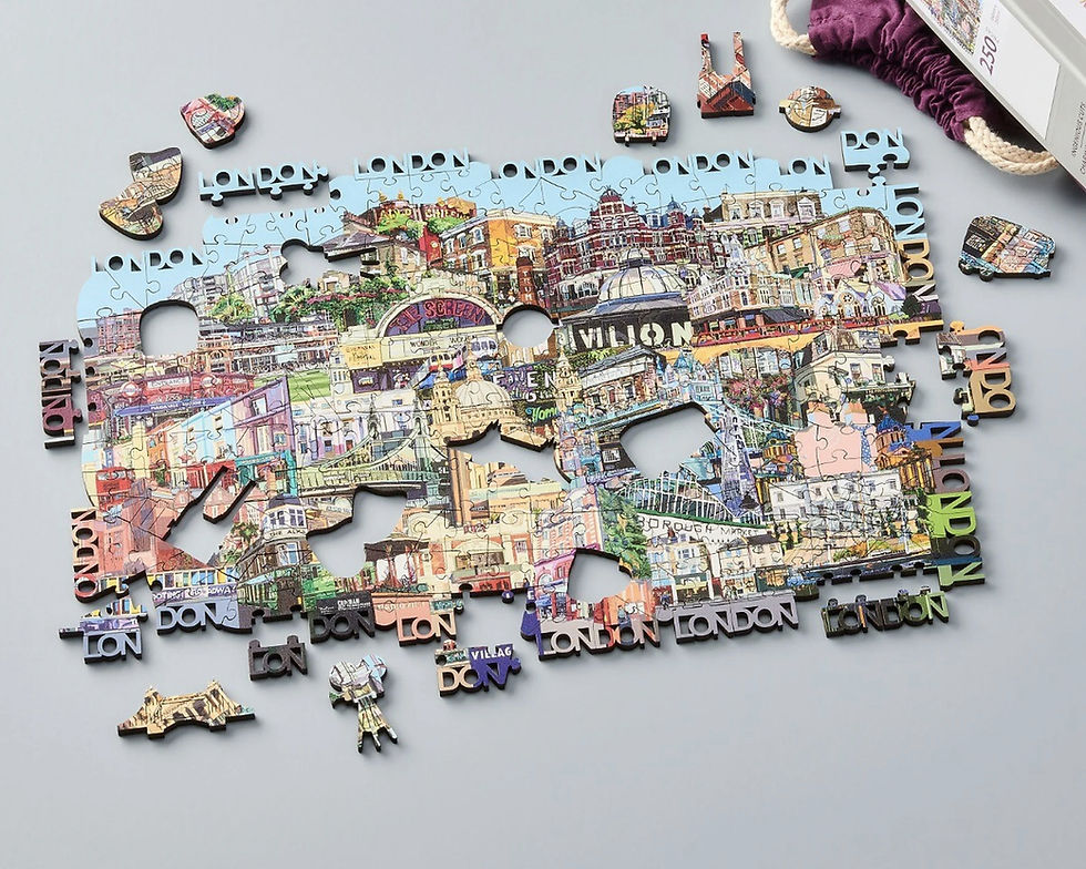 Thumbnail: London Map Jigsaw