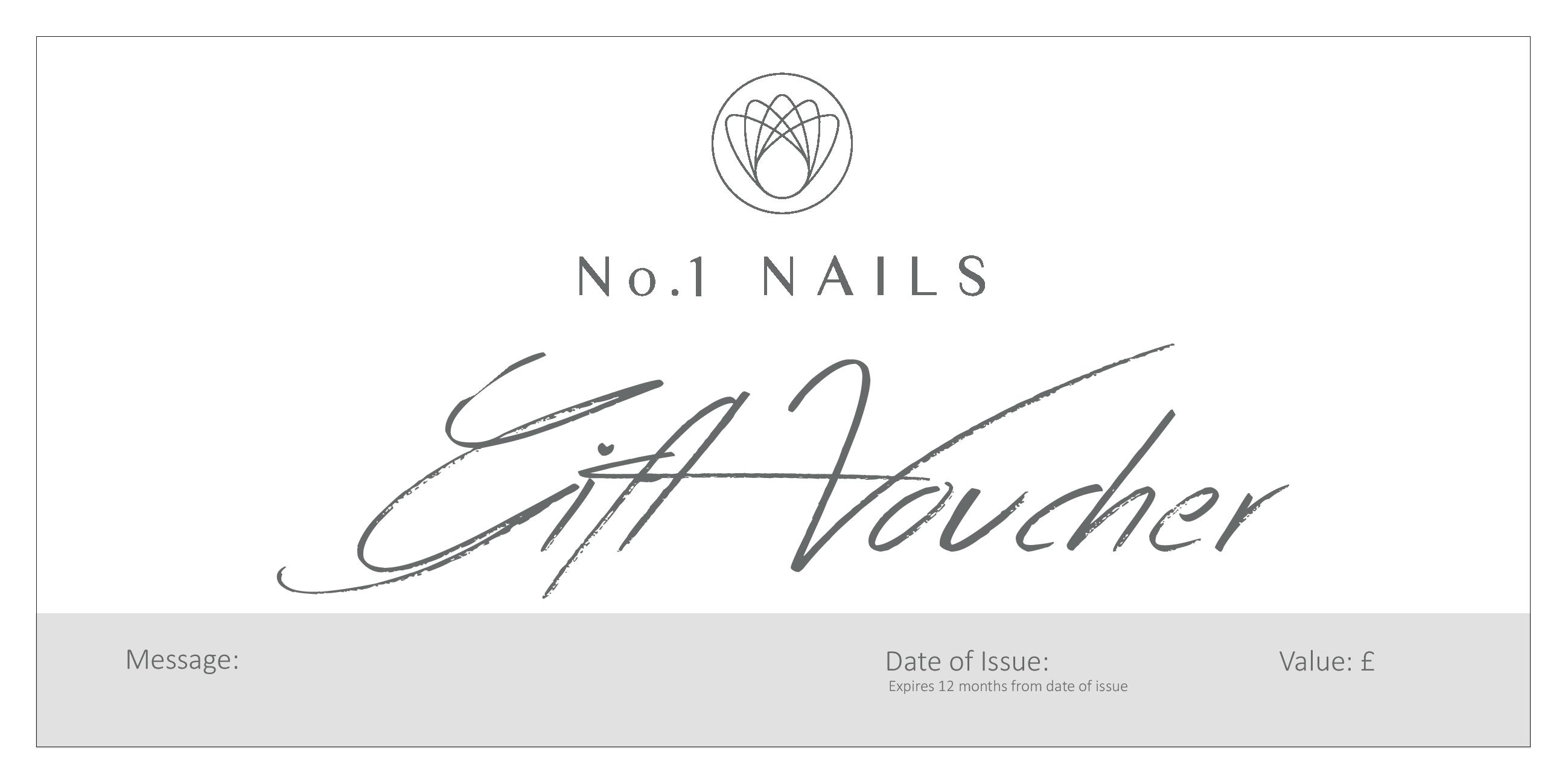 E-GIFT VOUCHER | No.1 Nails