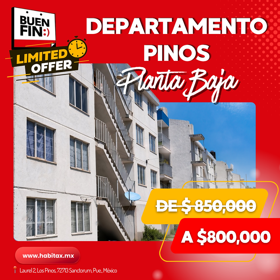 Departamento Pinos Planta Baja