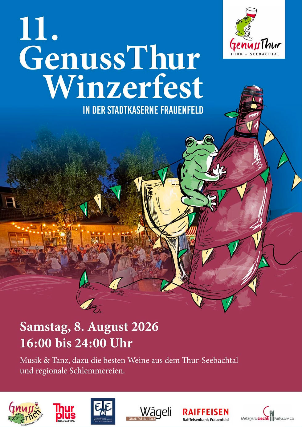 11. GenussThur-Winzerfest Stadtkaserne Frauenfeld