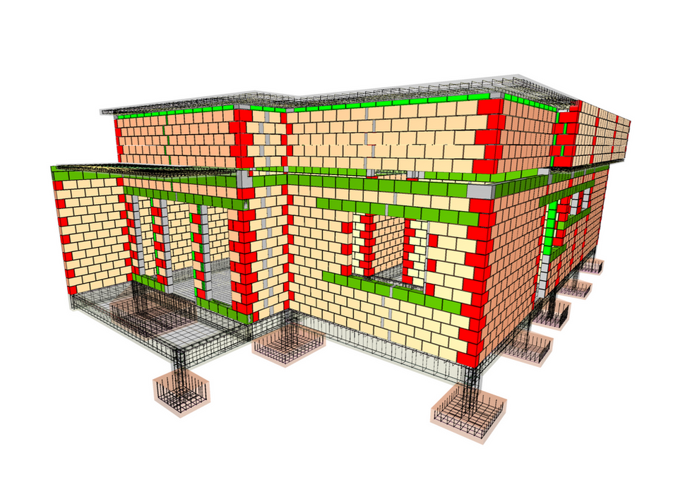 Projeto Estrutural Modulação Casa F São Lourenço MG