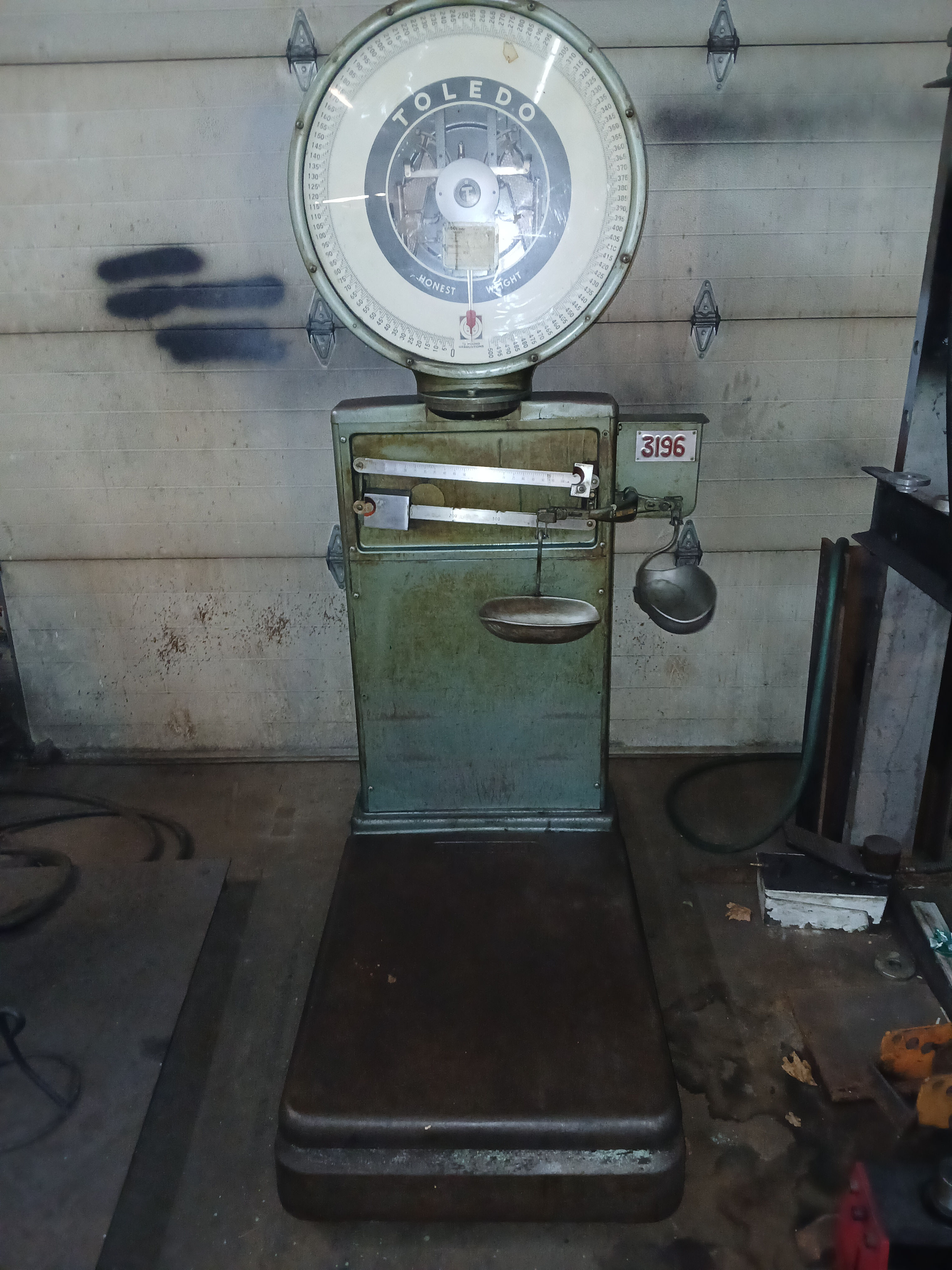 vintage Toledo scale