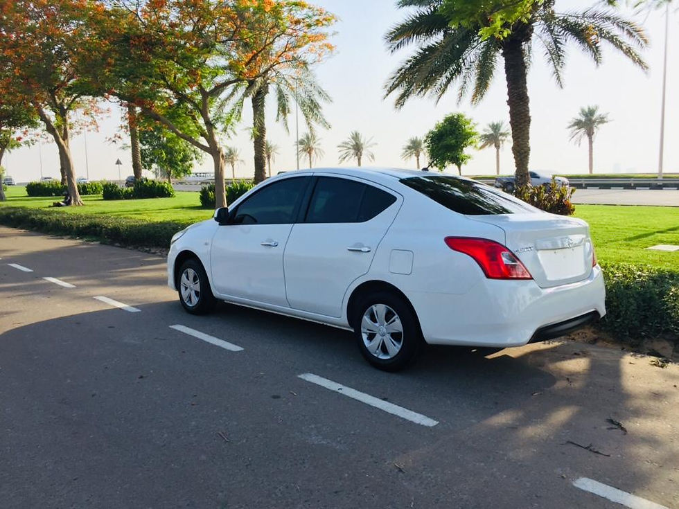 Thumbnail: Nissan Sunny 2017 model in 0%down payments Option