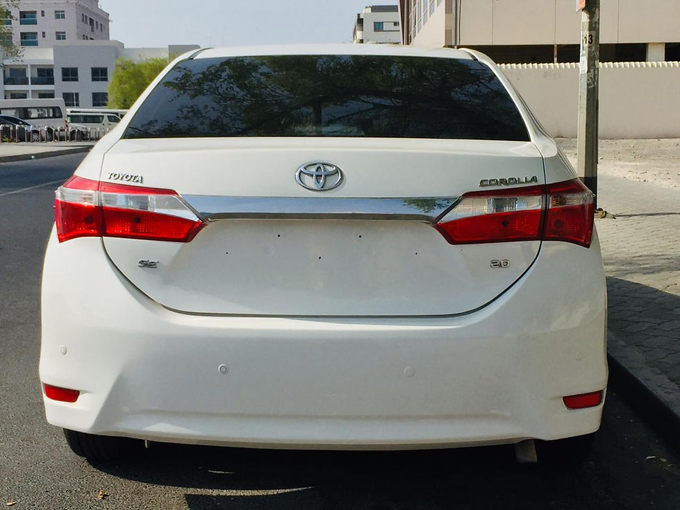 Thumbnail: Toyota corolla 2016 