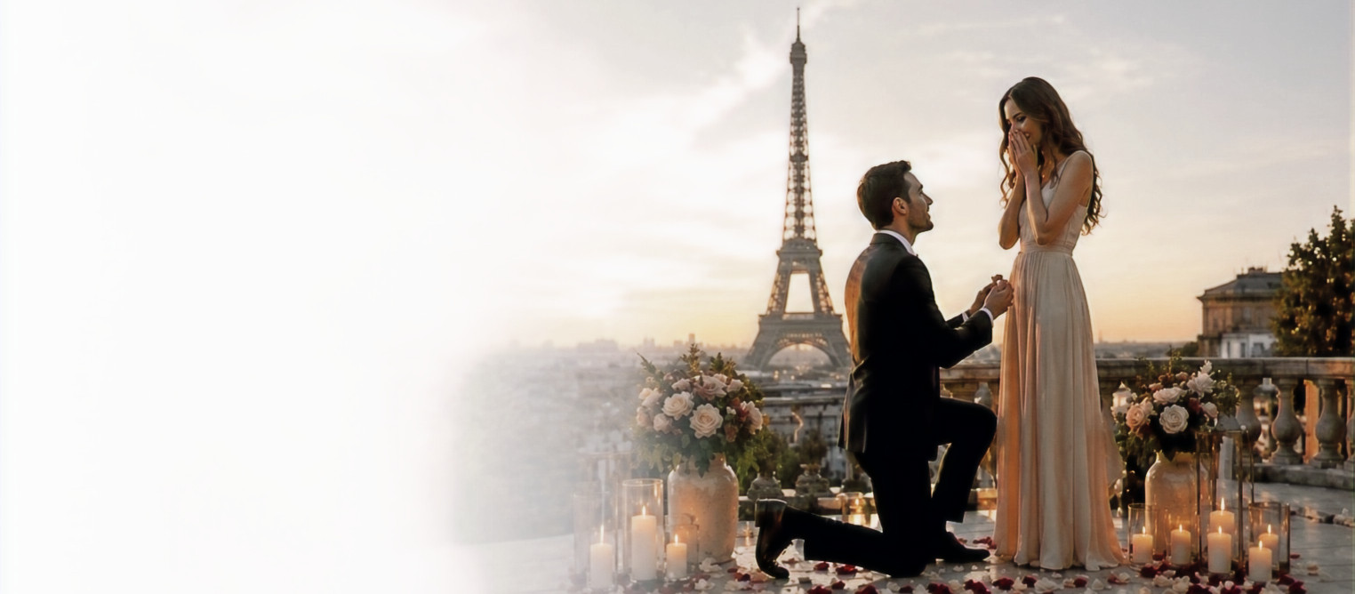 Love me in Paris special moment