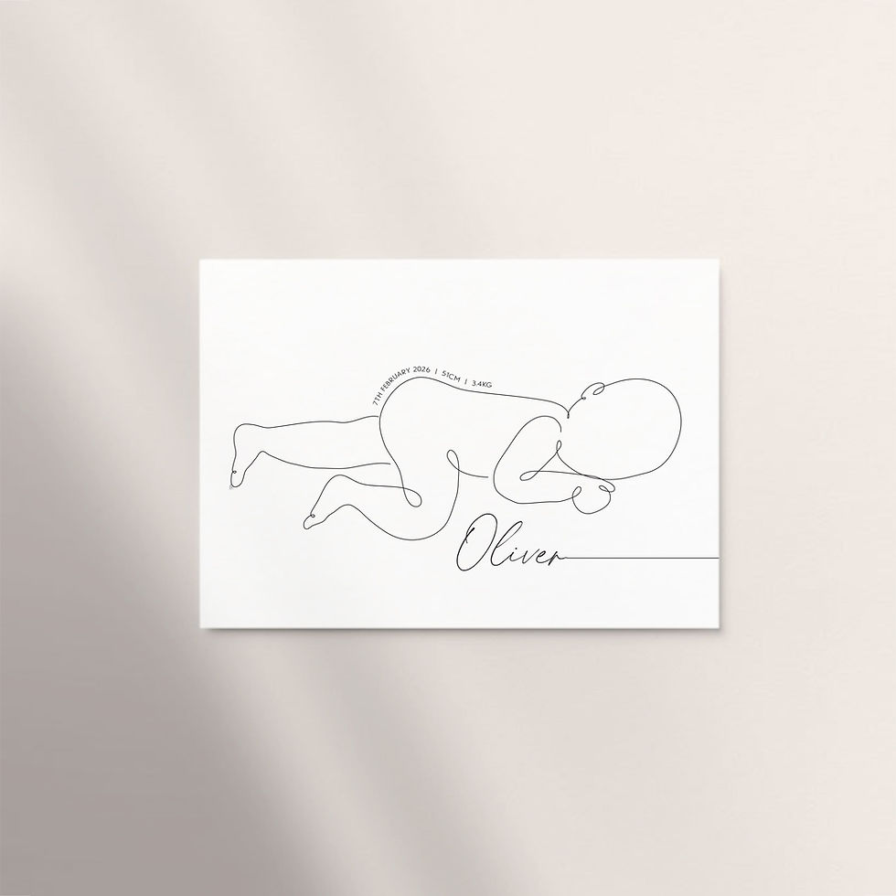 Thumbnail: Newborn 1:1 Line Drawing 1.0