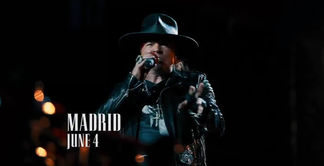 Vídeo de la gira europea de Guns N’ Roses