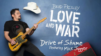 Escucha el dúo de Brad Paisley y Mick Jagger, ‘Drive of shame’