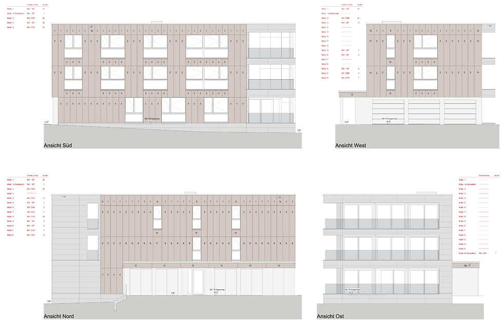 CIPV Arbeiten: Neubau MFH Neuhausen, SH (im Bau)