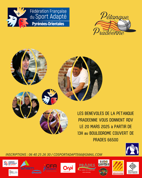 PETANQUE INCLUSIVE A PRADES 20 03 2025