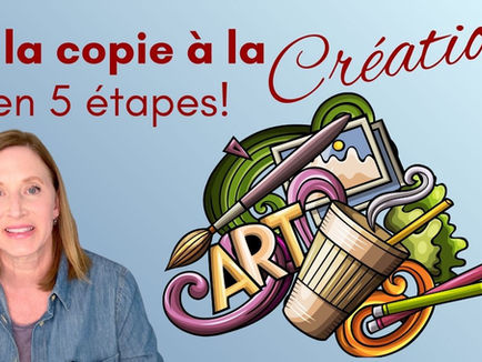 De la copie à la création : le chemin vers votre liberté artistique