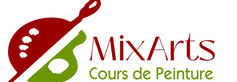 mixart cours de peinture logo