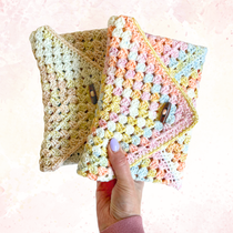 Granny Square Book Sleeve - Free Pattern