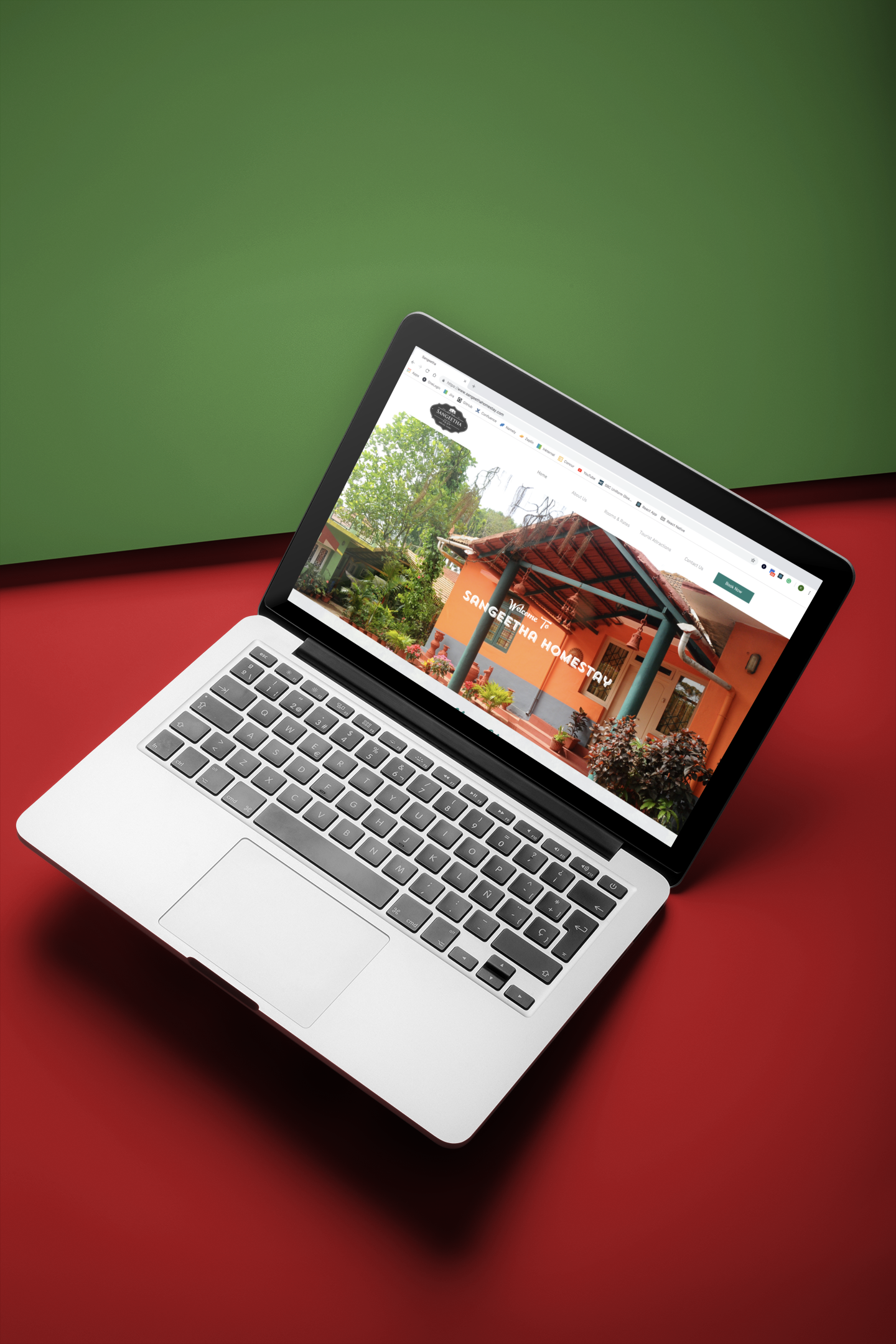 Homestay website project