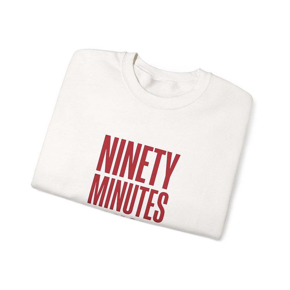 Thumbnail: Ninety Minutes of Hope Sweatshirt | England Soccer Pride, Match Day Typography