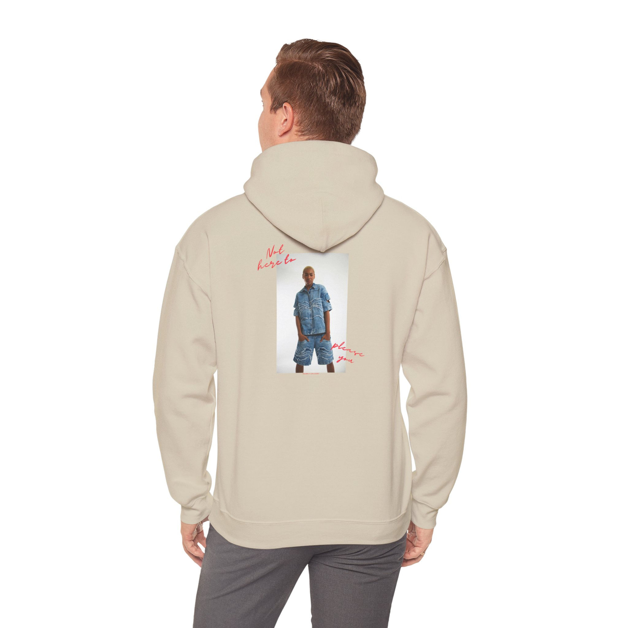 Classic Vintage Streetwear Hoodie | 'Not Here to Please You' Equality Sweatshirt