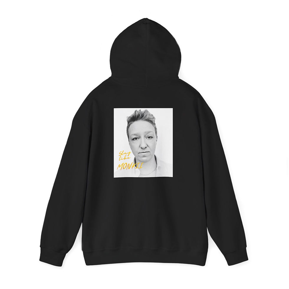 Thumbnail: 'Slay like MONKII' Confidence Graphic Hoodie — Boss Streetwear Vibe