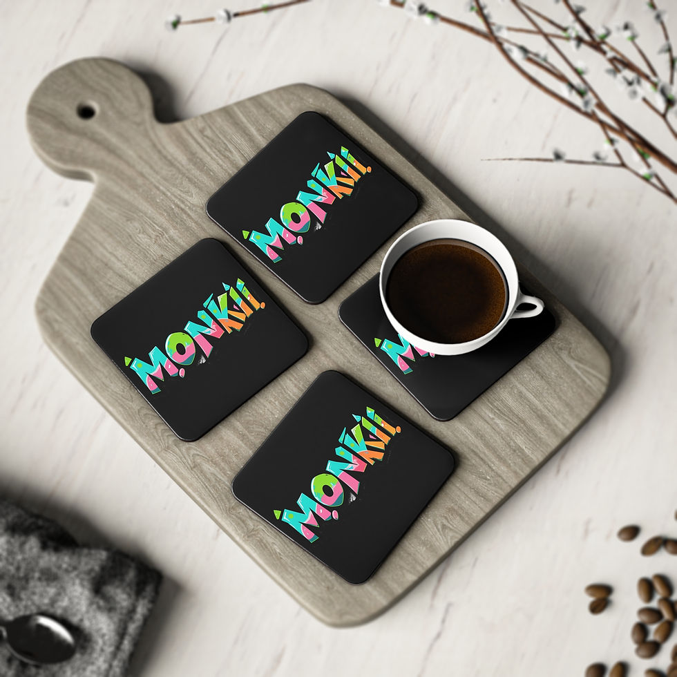 Thumbnail: Grafitti Collectible Art Coasters by MONKII