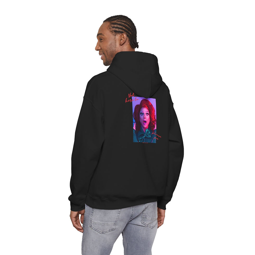 Thumbnail: Classic Vintage Streetwear Hoodie | 'Not Here to Please You' Equality Sweatshirt