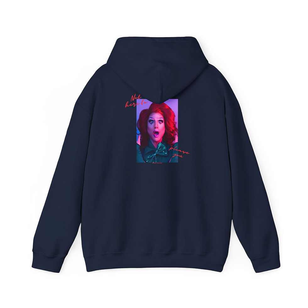 Thumbnail: Classic Vintage Streetwear Hoodie | 'Not Here to Please You' Equality Sweatshirt