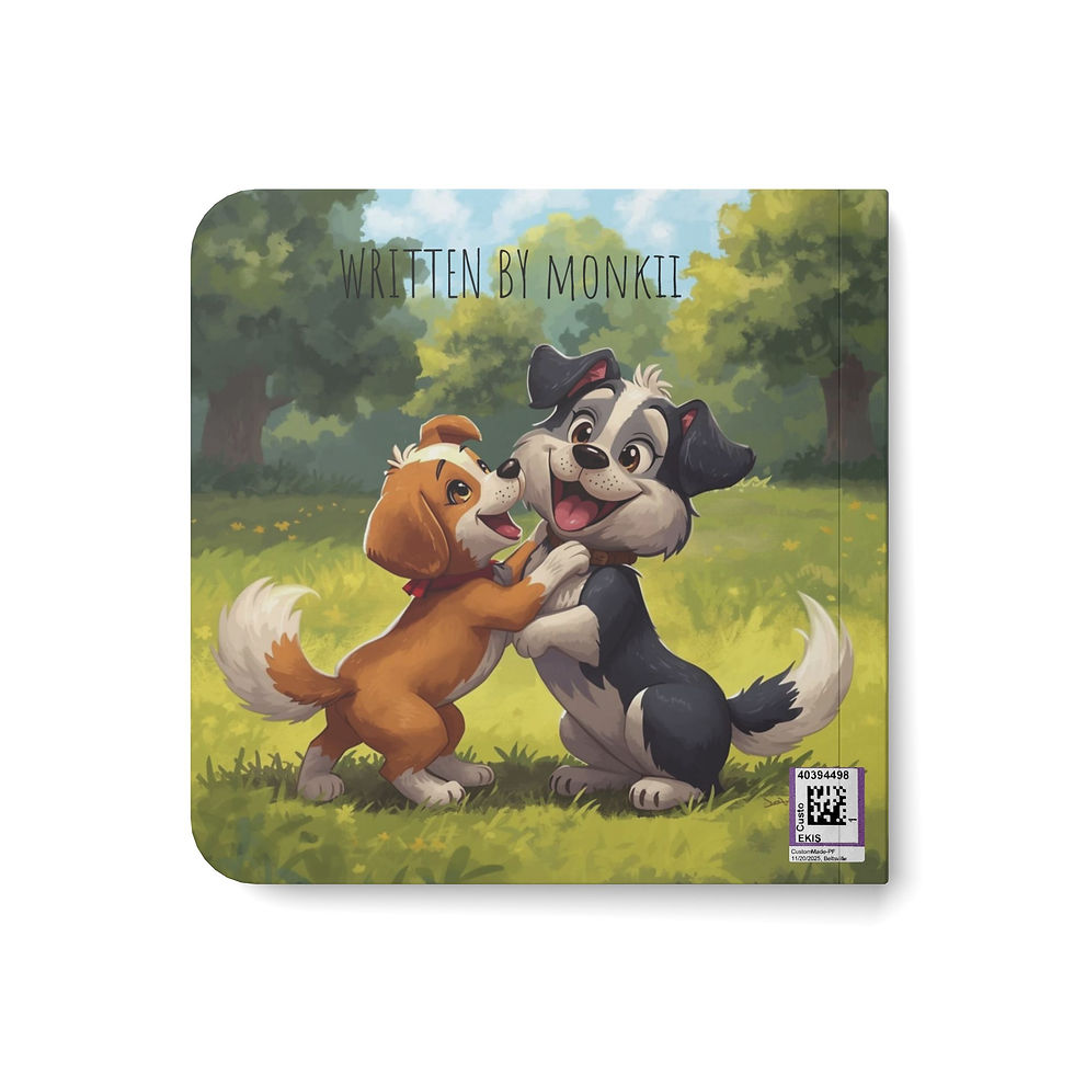 Thumbnail: Board Book — "Pippa Makes a Friend" Baby Puppy Picture Book for Toddlers