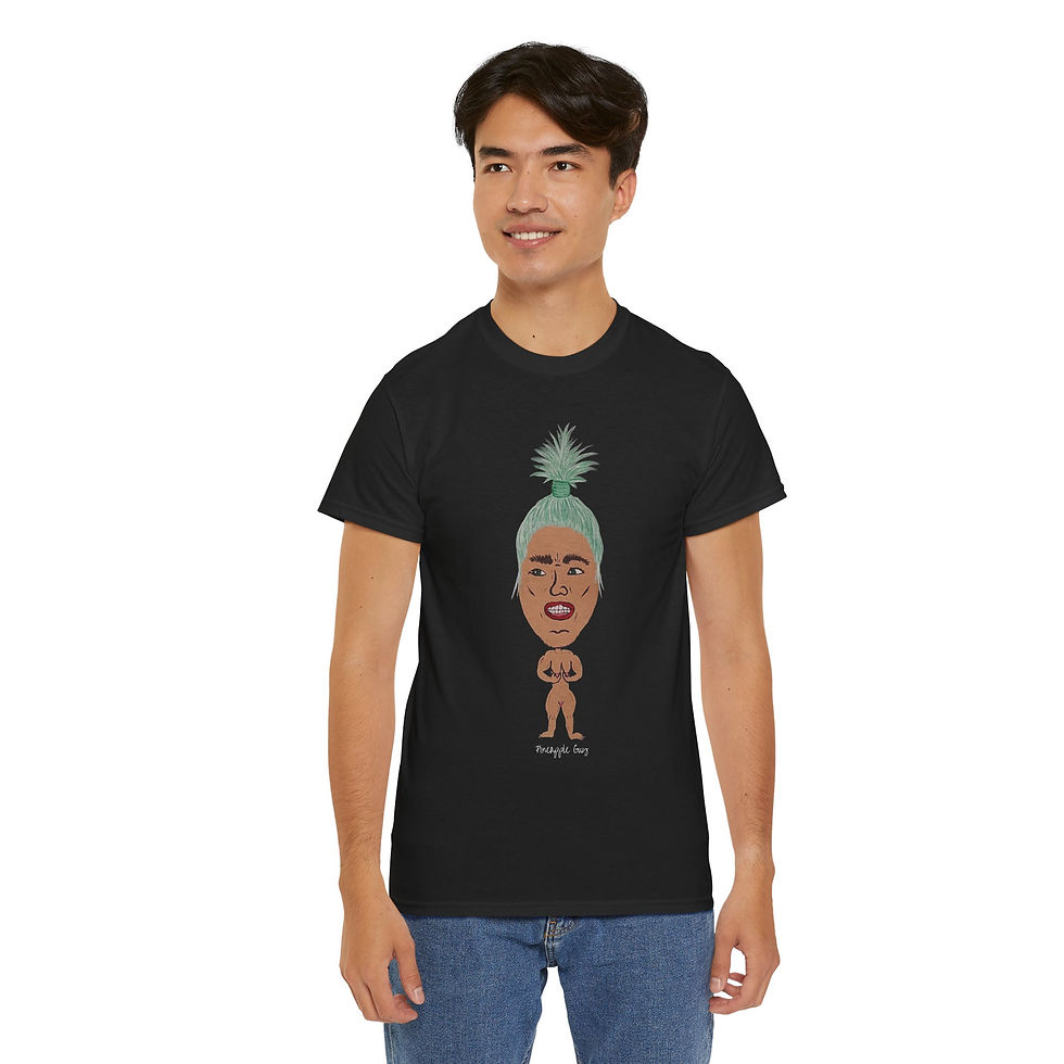 Thumbnail: Pineapple Guy | MONKII Unisex Heavy Cotton Tee 