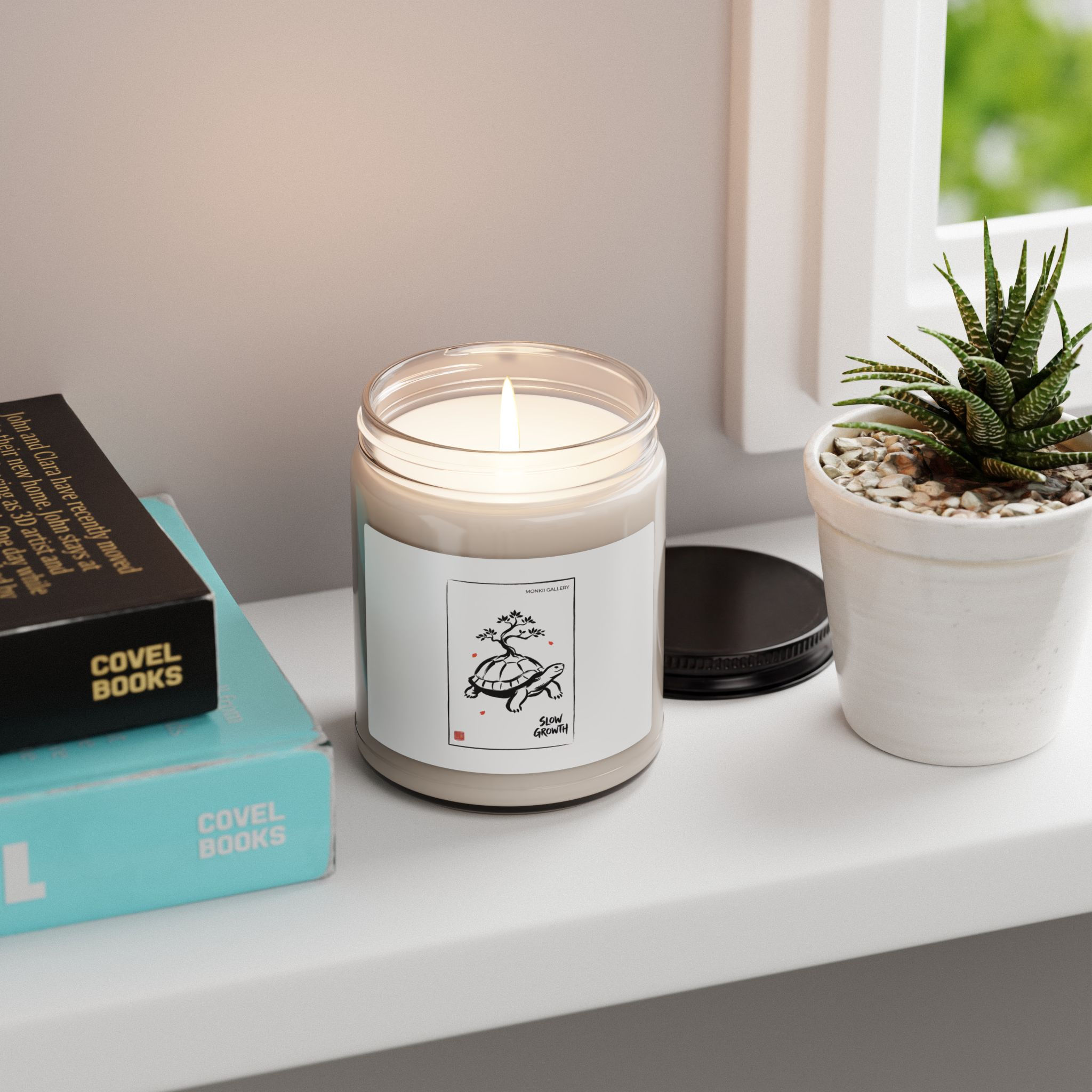 Zen Japanese Soy Candle — Zen Turtle Scented Candle (9oz)