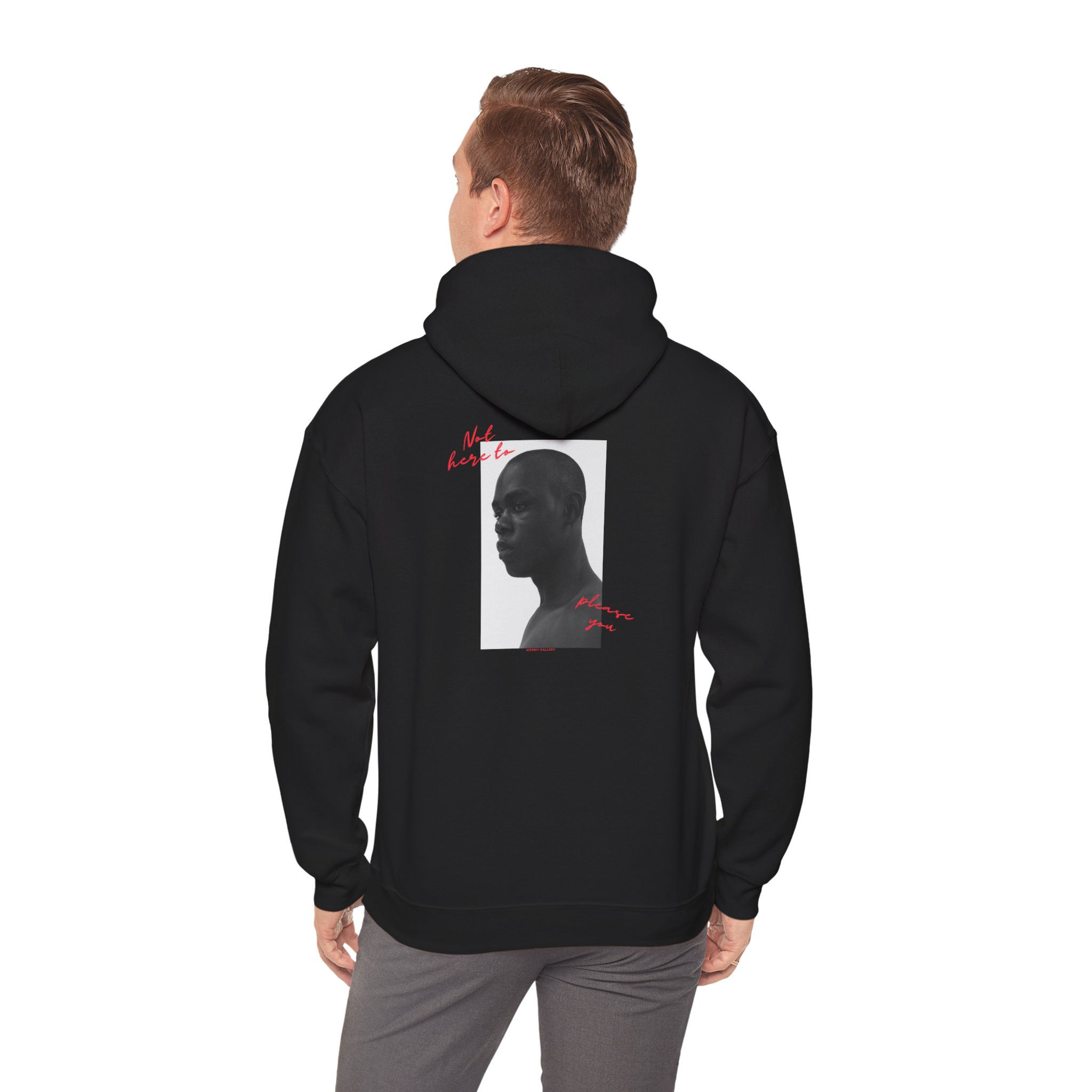 Classic Vintage Streetwear Hoodie | 'Not Here to Please You' Equality Sweatshirt